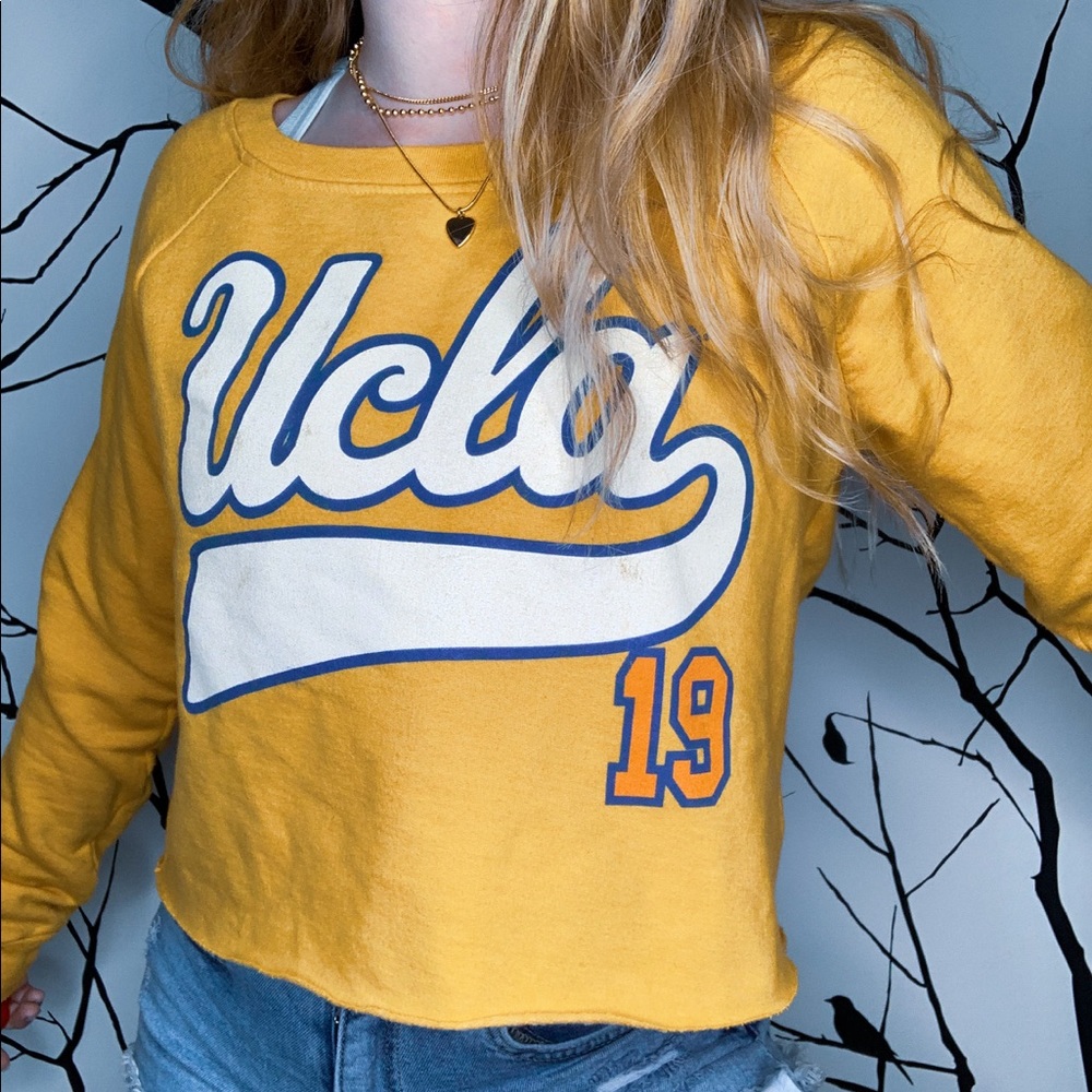 UCLA Longsleeve Crop Crewneck